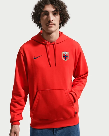 Мужское худи Nike Norway Club френч терри, красный/синий