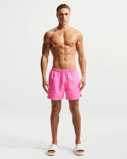 Мужские пляжные шорты Nike Swim Breaker 5″, розовые