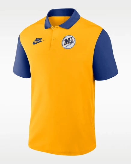 Мужское поло Nike Cooperstown Victory Dri-FIT, синее