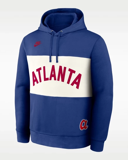 Мужское худи Nike Cooperstown Legacy, королевский синий