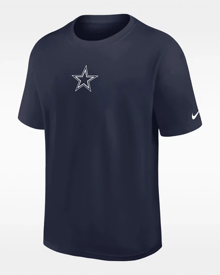 Мужская футболка Nike Dallas Cowboys Max90, темно‑синяя