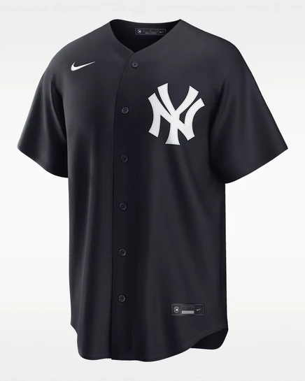 Мужская джерси Nike New York Yankees MLB, тёмно-синяя