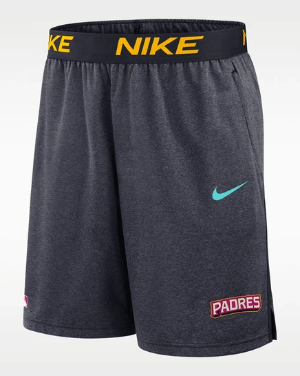 Мужские шорты Nike San Diego Padres City Connect, черные