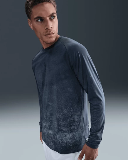 Мужской лонгслив Nike Stride Dri-FIT ADV, thunder blue