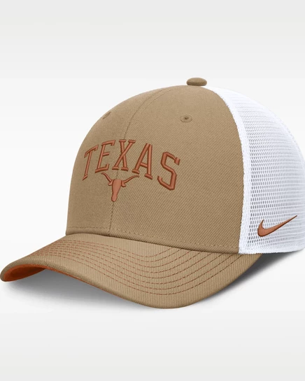 Унисекс кепка Nike Texas Primetime, бежево-оранжевая