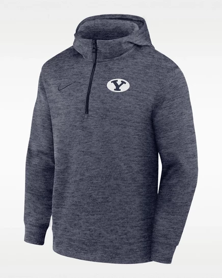 Мужское худи Nike BYU Dri-FIT, темно-синее
