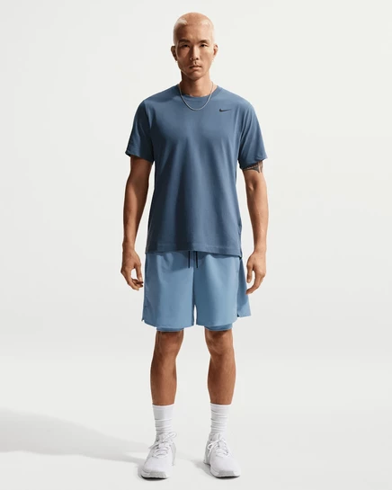 Мужские шорты Nike Unlimited Dri-FIT 7″ 2-в-1, синие