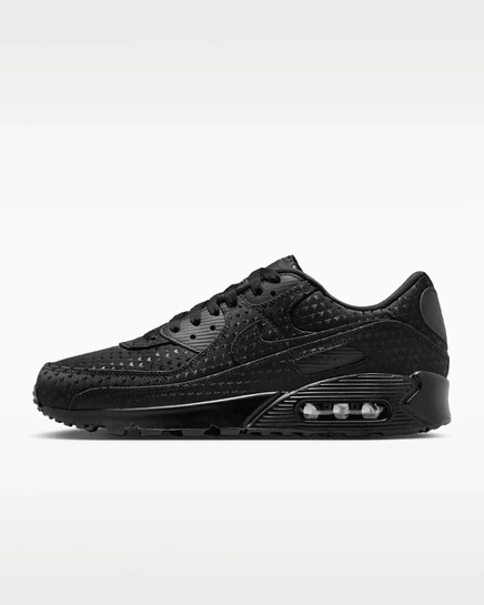 Мужские кроссовки Nike Air Max 90, черно-красные