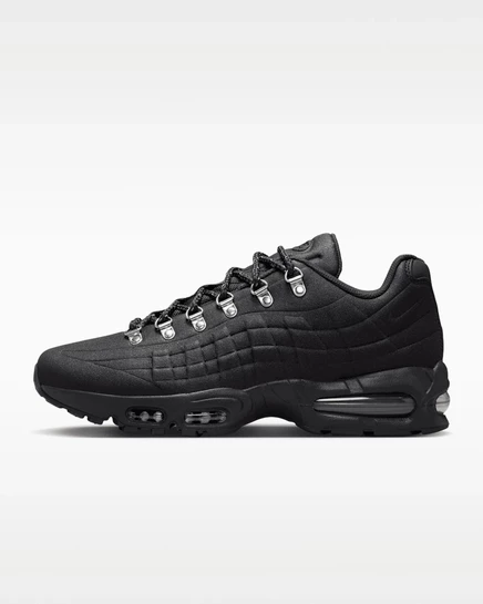 Мужские кроссовки Nike Air Max 95 Big Bubble, черные/серебристые