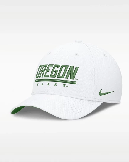 Мужская кепка Nike Oregon Sideline Rise, бело-зеленая