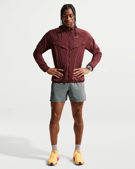 Мужские беговые шорты Nike Miler 5″, дымчато‑серые