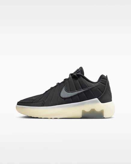 Детские кроссовки Nike LeBron Witness 9, черно-молочно-серые