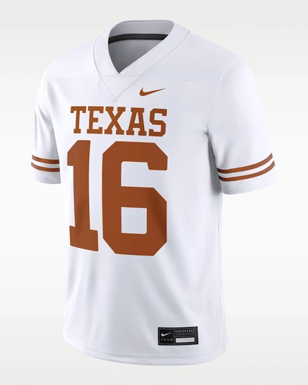 Мужской джерси Nike Arch Manning Texas Dri-FIT, оранжевый