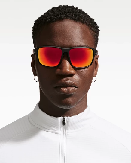 Мужские солнцезащитные очки Nike Premier Zone, черно-красные