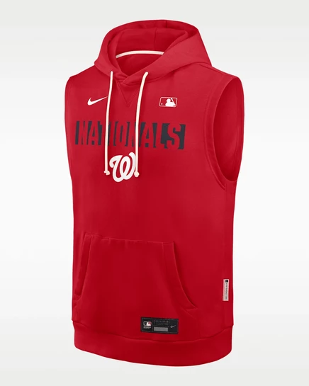 Мужское безрукавное худи Nike Authentic Collection Standard Issue, красное