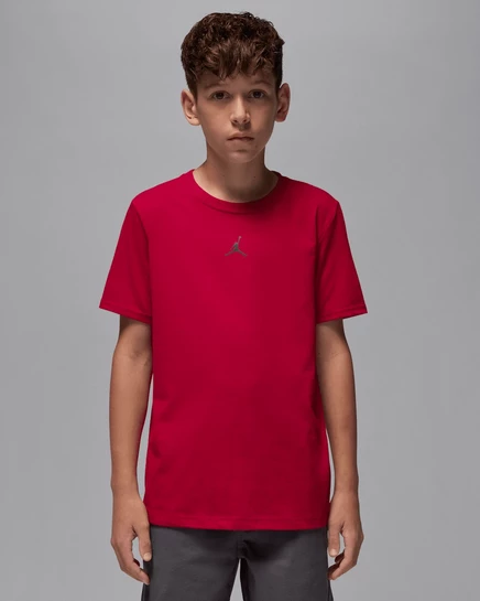 Футболка для мальчиков Jordan Dri-FIT, красная