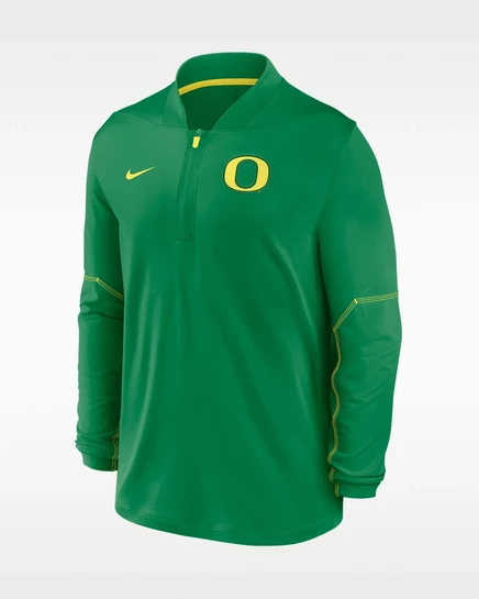 Мужской топ Nike Oregon Sideline, зелёно-жёлтый