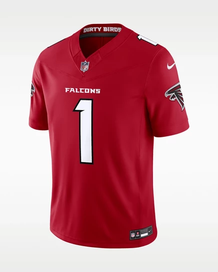 Мужская джерси Nike Atlanta Falcons Dri-FIT, красная