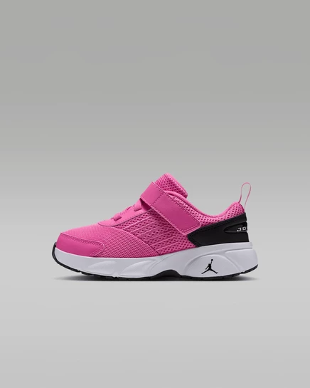 Детские кроссовки Jordan Trunner Flow, розово-бело-черные