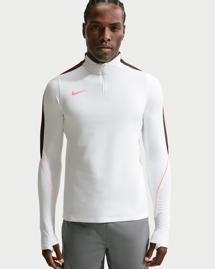 Мужской тренировочный топ Nike Strike Dri-FIT, бело-черно-розовый