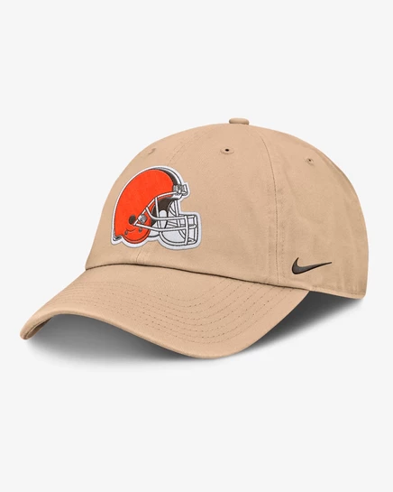 Мужская регулируемая кепка Nike Cleveland Browns Club, песочная