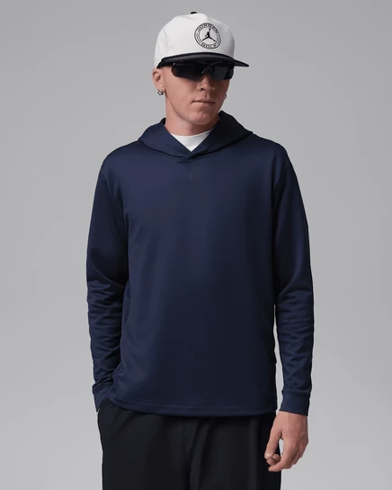 Мужское худи Jordan Dri-FIT для гольфа, темно-синее/черное