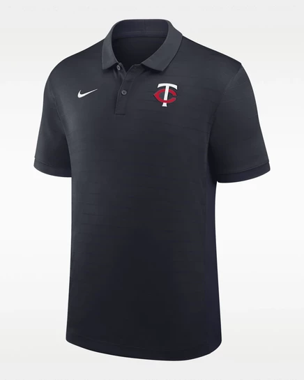 Мужское поло Nike Minnesota Twins Dri-FIT, темно-синее