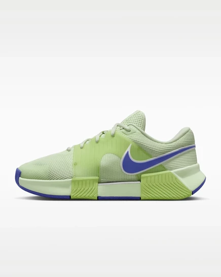 Женские теннисные кроссовки Nike Zoom GP Challenge 1.5, желто-зелёные/белые/синие
