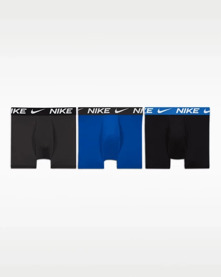 Детские трусы-боксеры Nike Dri-FIT (3 шт.), королевский синий