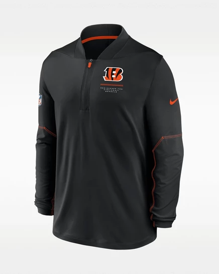 Мужская олимпийка Nike Cincinnati Bengals, черная