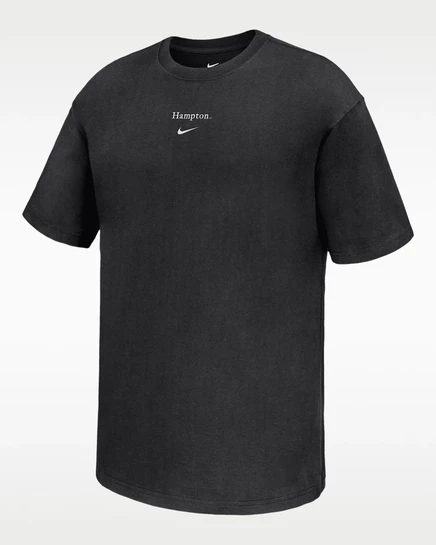 Мужская футболка Nike Hampton University, черная