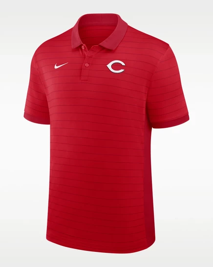 Мужское поло Nike Cincinnati Reds Dri-FIT, красное