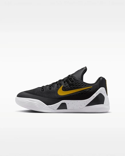 Детские баскетбольные кроссовки Nike Kobe IX, черно-белые