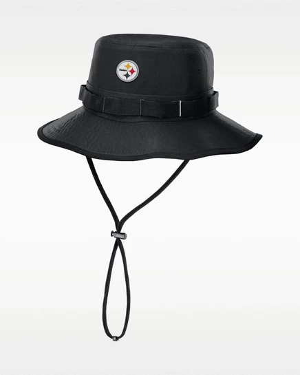 Мужская панама Nike Pittsburgh Steelers, черная