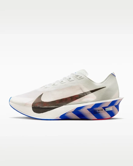 Мужские гоночные кроссовки Nike Vaporfly 4, белый/синий/красный/черный