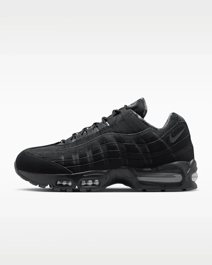 Мужские кроссовки Nike Air Max 95 Big Bubble, черно-серые