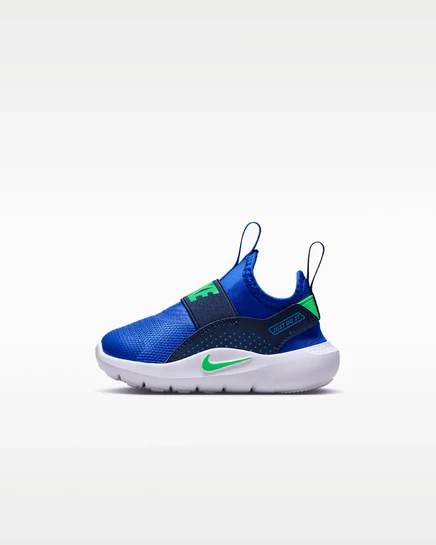 Кроссовки для малышей Nike Flex Runner 4, сине-зелёные