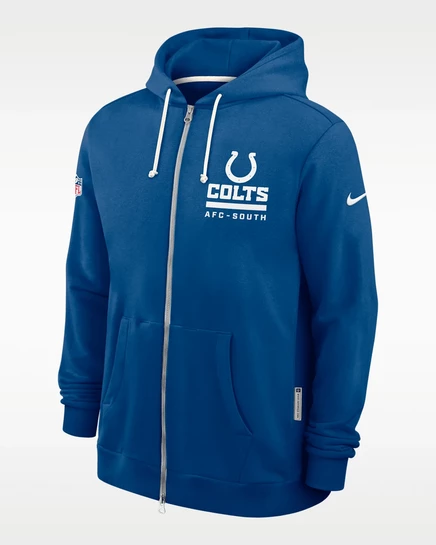 Мужское худи Nike Indianapolis Colts Dri-FIT, синее