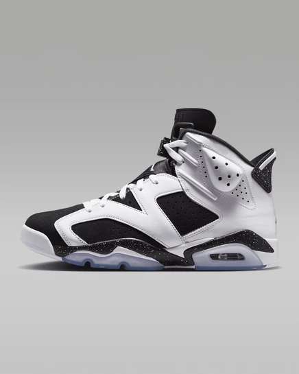 Мужские кроссовки Jordan Air Jordan 6 Retro, белые/черные
