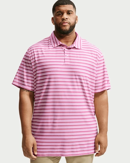 Мужская поло Nike Tailored Performance Dri-FIT, розовая