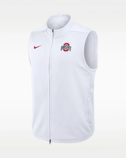 Мужской жилет Nike Ohio State Primetime Victory, белый