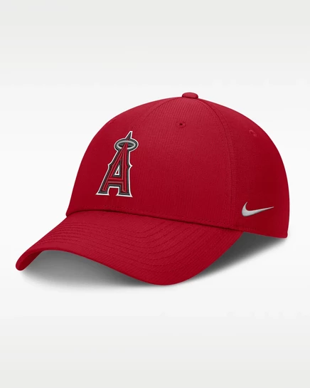Мужская регулируемая бейсболка Nike Angels Dri-FIT, красная