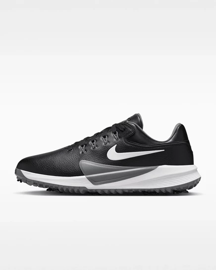 Унисекс кроссовки для гольфа Nike Victory Pro 4, черно-серо-белые
