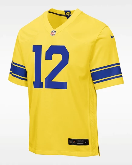 Детская джерси Nike Puka Nacua Rams, золотая