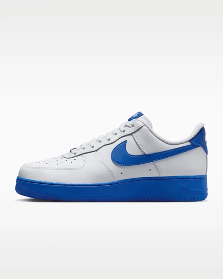 Мужские кроссовки Nike Air Force 1 '07, белый/синий