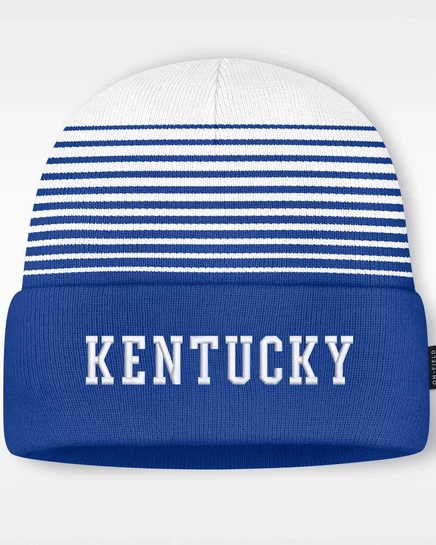 Мужская шапка-бини Nike Kentucky Sideline, сине-белая