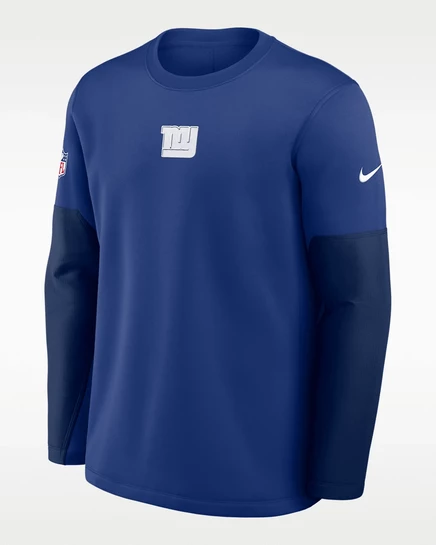 Мужской лонгслив Nike New York Giants Therma-FIT, синий