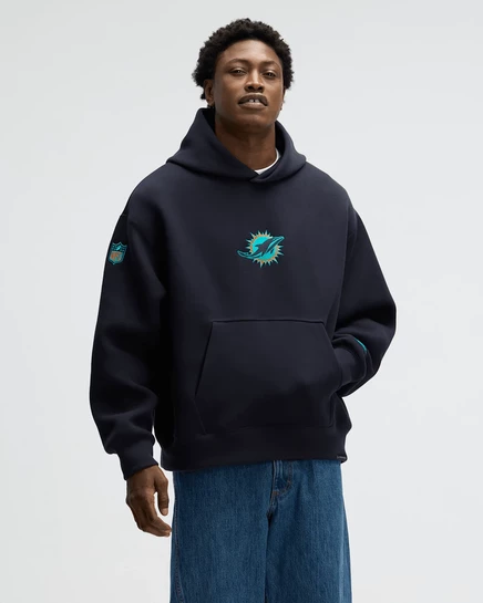 Мужская худи Nike Miami Dolphins Rivalries, темно‑синяя