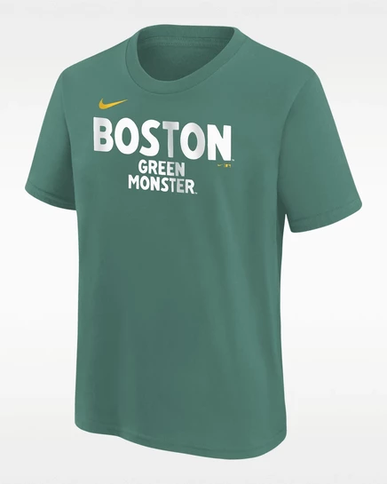 Детская футболка Nike City Connect Boston Red Sox, красно-белая