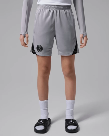 Унисекс футбольные шорты Jordan PSG Strike Night Dri-FIT, серые/черные